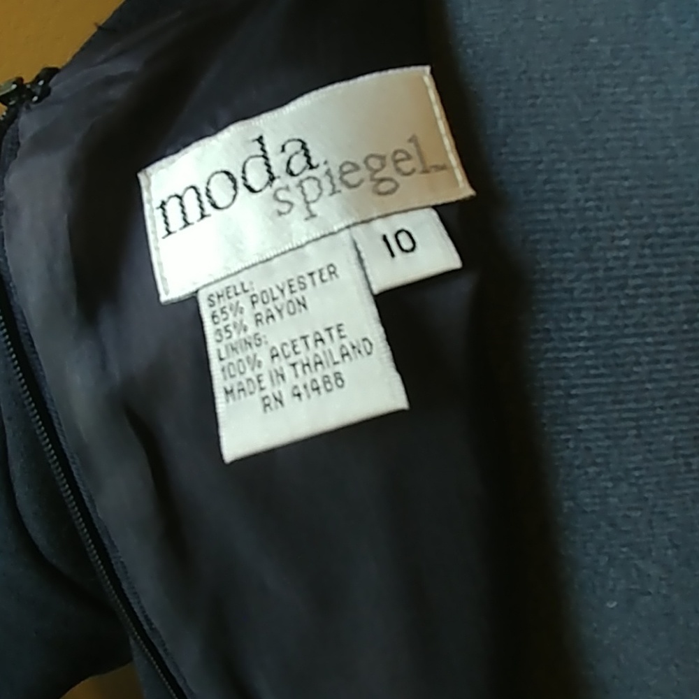 Black Mod Dress - Picture 6 of 7